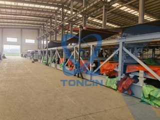 Filtro de banda transportadora de tela de caucho resistente para minería Toncin