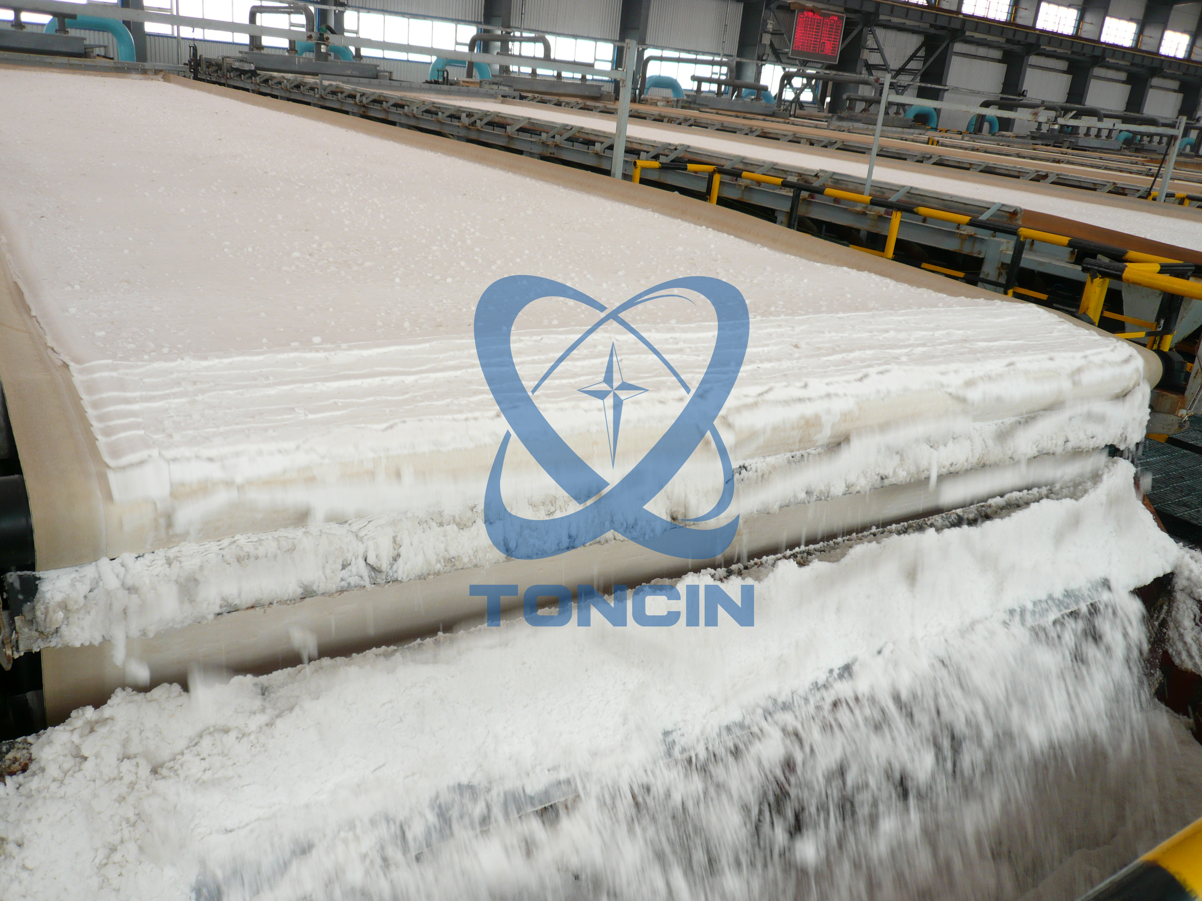 Filtro de caucho de correa de vacío Toncin para deshidratación de lodos