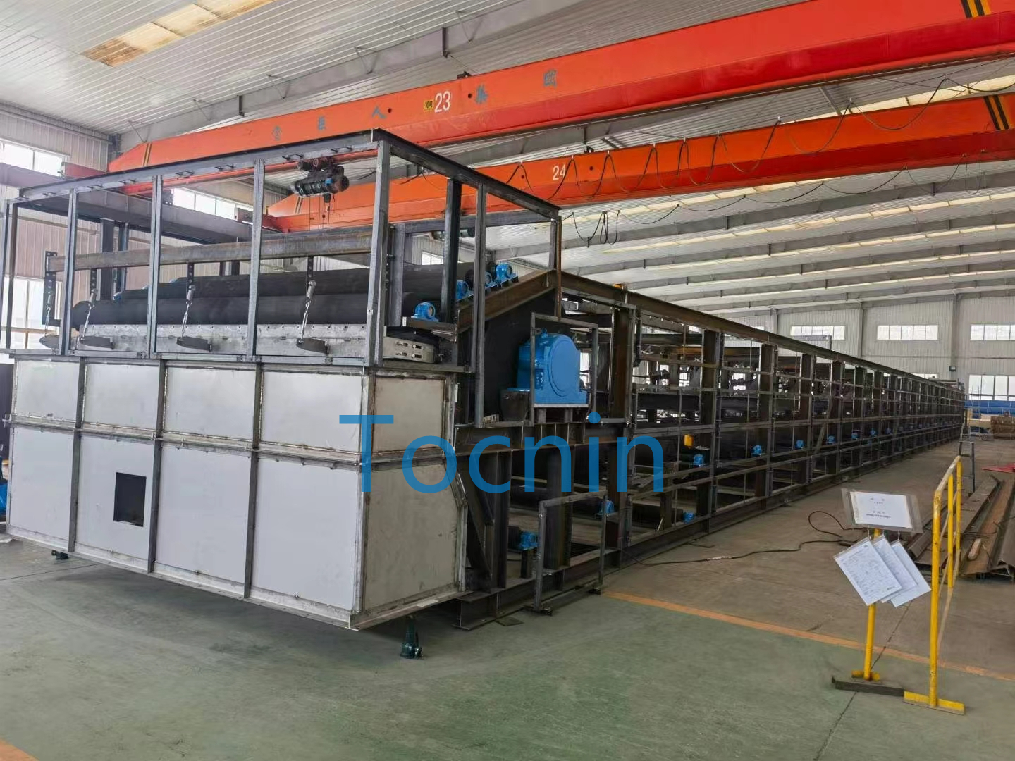 Sale el primer filtro de vacío de correa de China con una longitud de más de 50 metros