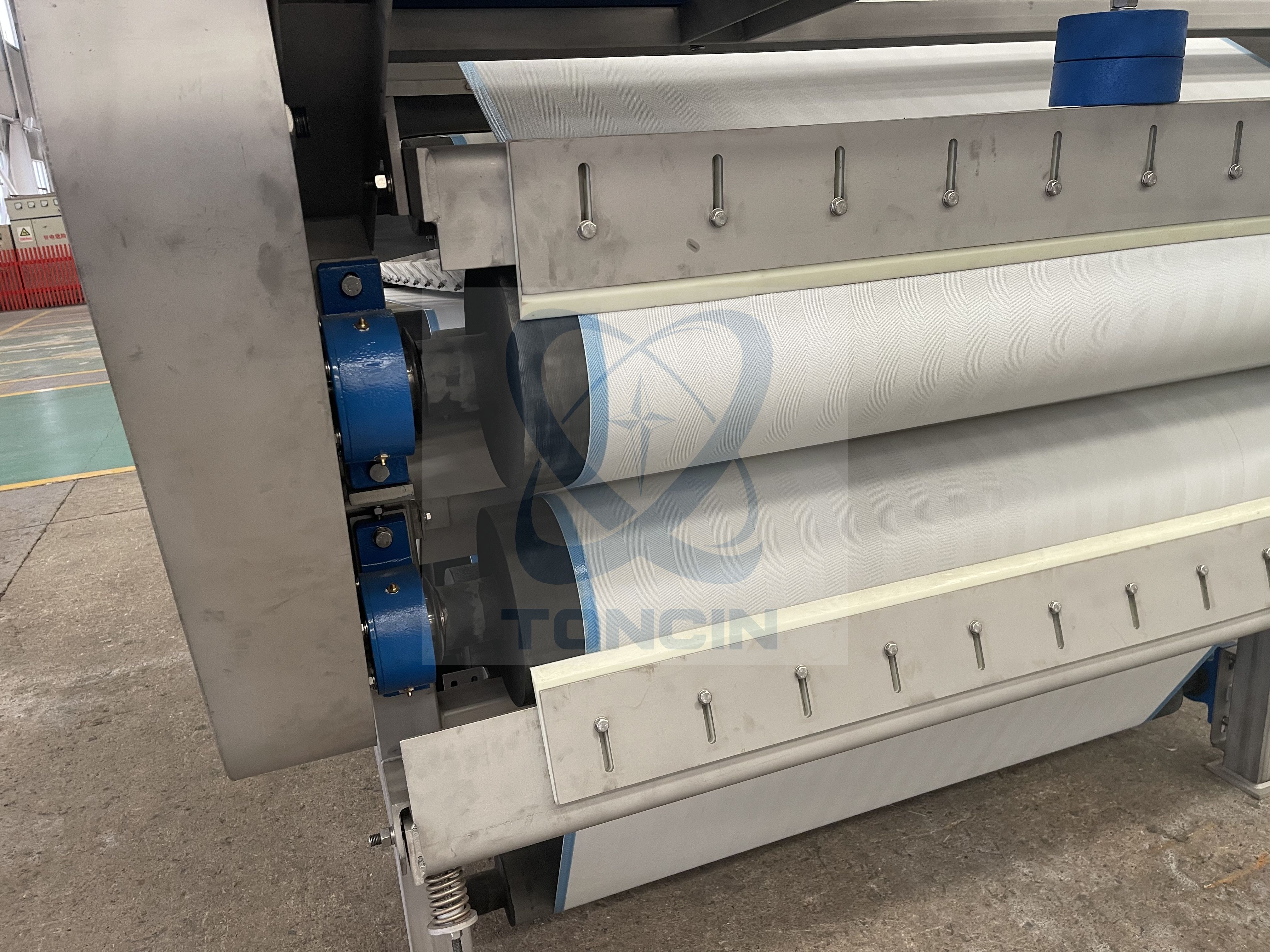 Filtro prensa de correa 