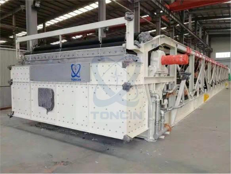 Toncin Planta de tratamiento de aguas residuales químicas con filtro de correa de vacío DU