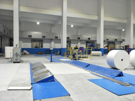 Sistema de embalaje de cilindros de papel 