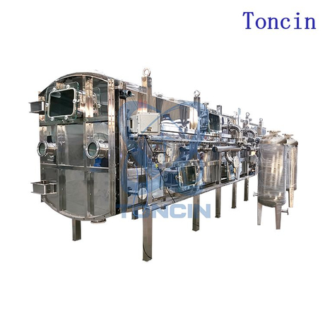 Toncin QPBF Filtro de correa de vacío de caucho horizontal completamente cerrado Deshidratación y lavado de torta de alto rendimiento