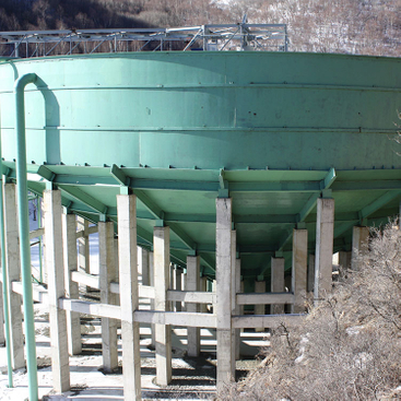 Espesador de equipos de procesamiento de minerales de espesamiento de transmisión central para mineral de oro