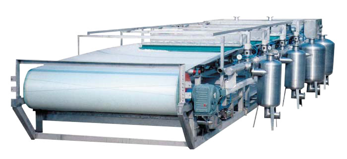Prensa de filtro de banda de vacío de la máquina de deshidratación de lodo de carbón de goma PBF