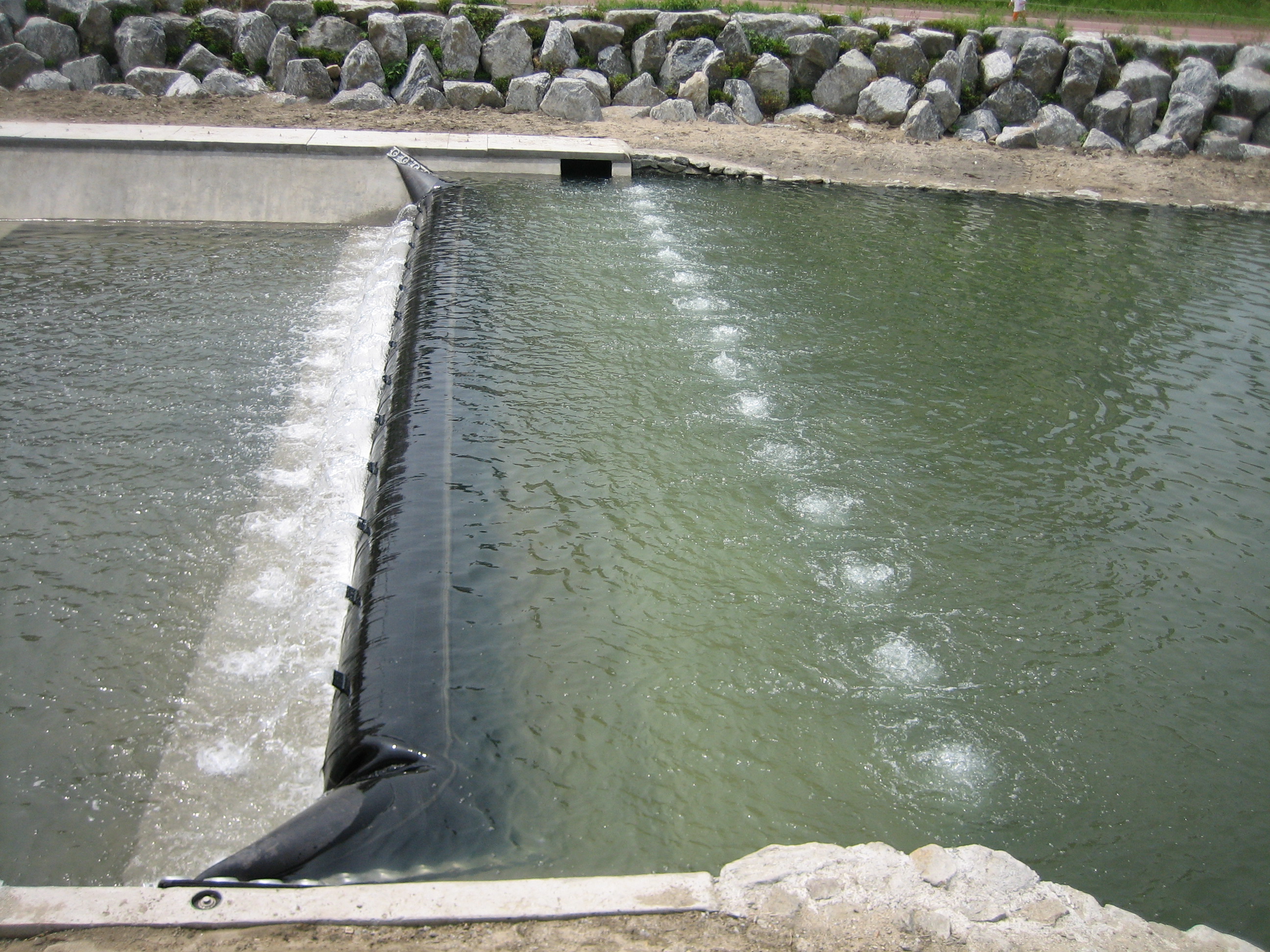 Presa de goma barata al por mayor del proyecto hidroeléctrico para el control del agua