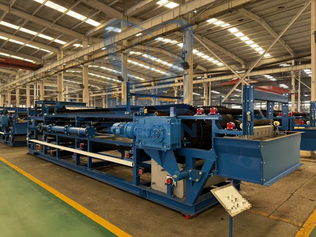 Toncin Filtro de correa de vacío horizontal industrial