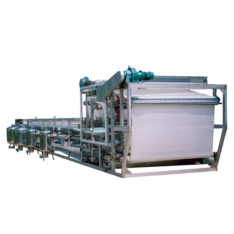 Presiona del filtro de correa para deshidratación de lodo